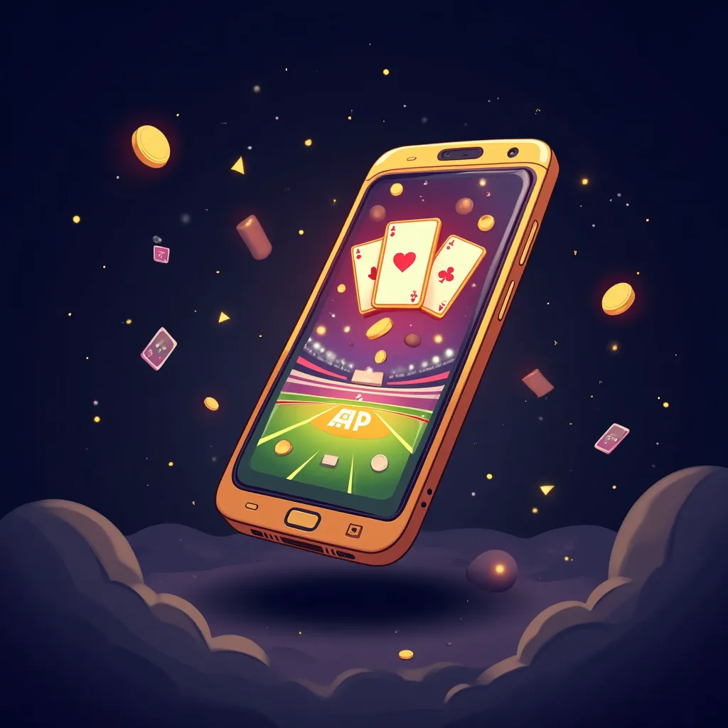 betking app download interface cartoon illustration